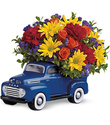 Teleflora '48 Ford Pickup Bouquet from Krupp Florist, your local Belleville flower shop